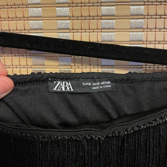 Zara Fringe Skirt - Picture 4 of 6